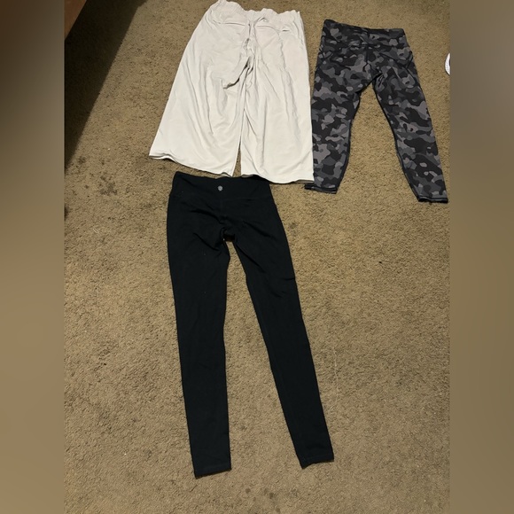 3 item Athleta Bundle pant and leggings
